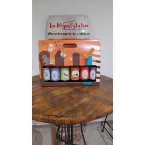Coffret cadeau 6 bouteilles de 33 cl