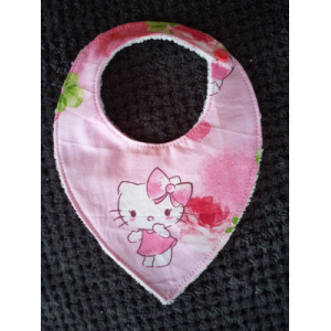 Bavoir 0-12 mois 'hello kitty'
