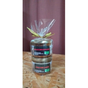Duo 'chili / bolo'. coffret cadeau 1 pers
