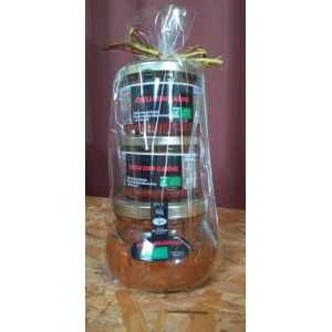 Duo 'chili / bolo'. coffret cadeau 2 pers