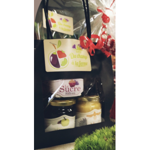 Pochette cadeau de produits safranés sucrés