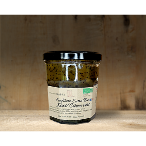 Confiture de kiwis-citrons verts