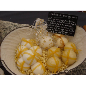 Savon au lait de coco