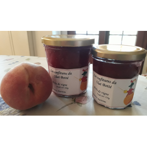 Confiture de pêche de vigne