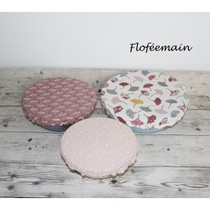 Lot de 3 couvercles alimentaires