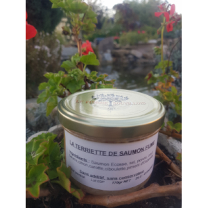 La terriette de saumon fumé