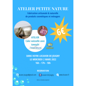 Atelier cake vaisselle à jeugny 16h