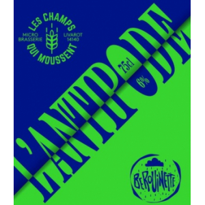 Bière artisanale bio éphémère - antipode 75cl
