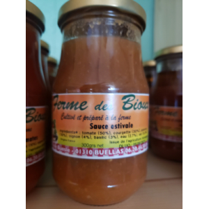 Sauce estivale bio