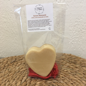 Savon coeur namasté