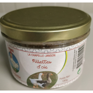 Rillettes d'oie -180g