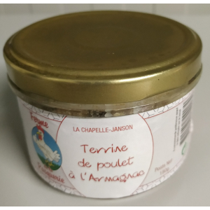 Terrine de poulet à l'armagnac -180g