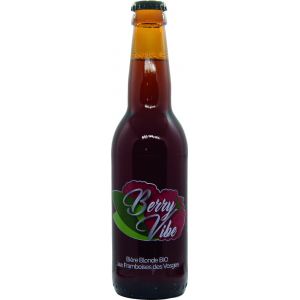 Bière blonde à la framboise