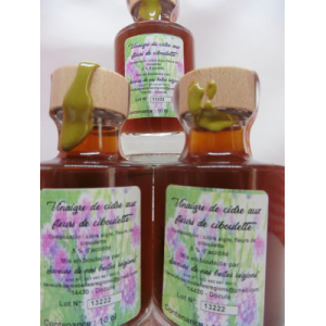 Vinaigre de cidre aux fleurs de ciboulette