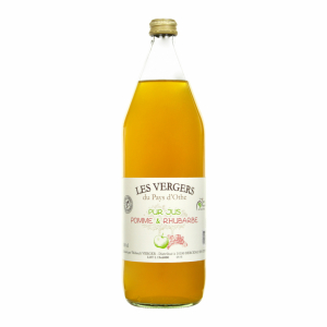 Jus de pomme rhubarbe 1l