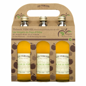 Pack 6 jus pomme 33cl