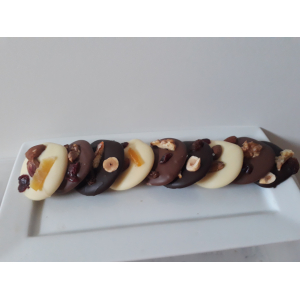 Mendiants aux trois chocolats