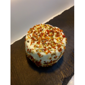 Crottin bio de chèvre frais, brushetta