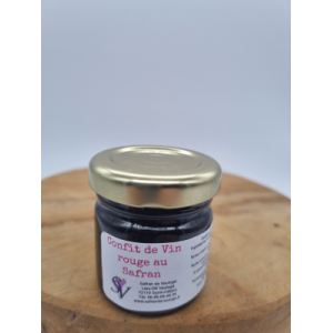 Confit de vin rouge 40gr