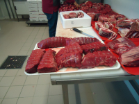 Colis de 5 kg et  10 kg de viande de boeuf