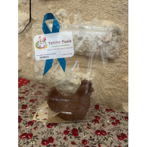Petite poule chocolat lait garnie 50g