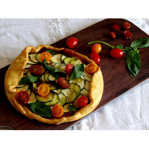 Tarte fine aux légumes