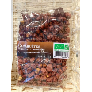 Cacahuètes torréfiées et caramélisées