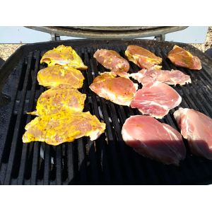 Grillade marinée thym romarin citron