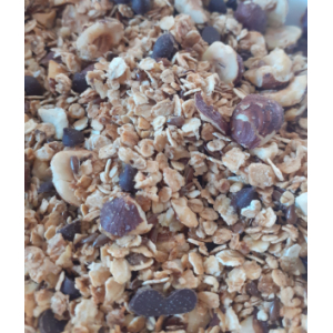 Granola aux noisettes & pépites de choc noir