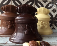 Pâques cloche chocolat noir