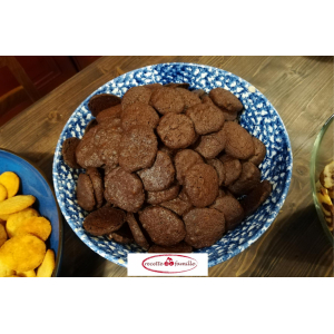 Mini cookies double chocolat