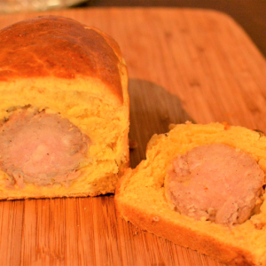 Saucisson nature brioché