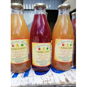 Jus de pommes citron