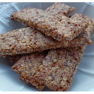 Barres amandes & caramel beurre salé