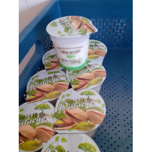 Crème dessert pistache