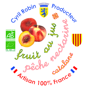 Fruit dans son jus : pêche catalane