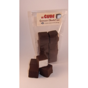 Cube guimauve chocolat noir