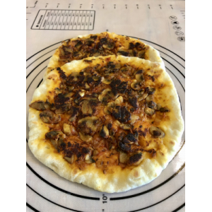 Mushroom naan