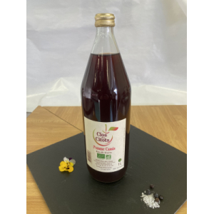 Jus de pomme cassis