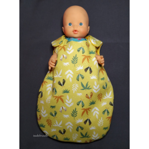 Gigoteuse pour poupée jaune