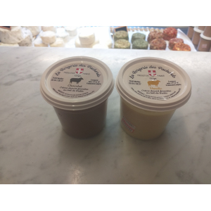 Pack 4 crèmes dessert chocolat au lait brebis