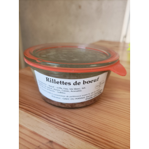 Rillettes de bœuf nature