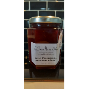Confiture framboise sans pépins