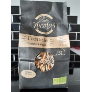 Pâtes blanches - trottole curry