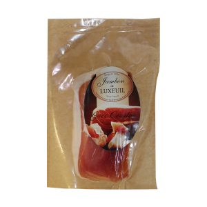 Jambon cru de luxeuil env 100 g