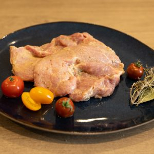 Escalopes de porc bio marinées x4