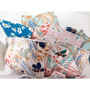 Cotons lavables adulte / par 6