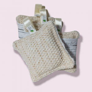 Eponge de douche exfoliante