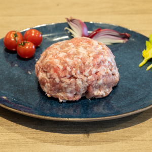 Chair à saucisse bio assaisonée