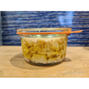 Miettes de thon blanc maison citron-colombo